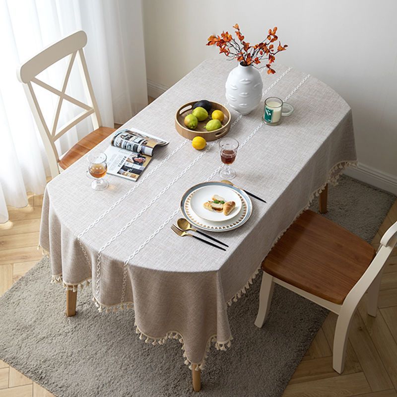 Folding Round Table Cloth Inset Style Rectangular ...