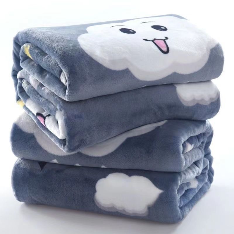 Bed Sheet Flannel Plush Thickened Fast Heating Sup...